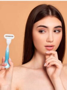 woman shaving face tips (6)